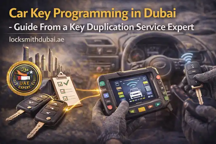 Car Key Programming in Dubai – Guide From a Key Duplication Service Expert