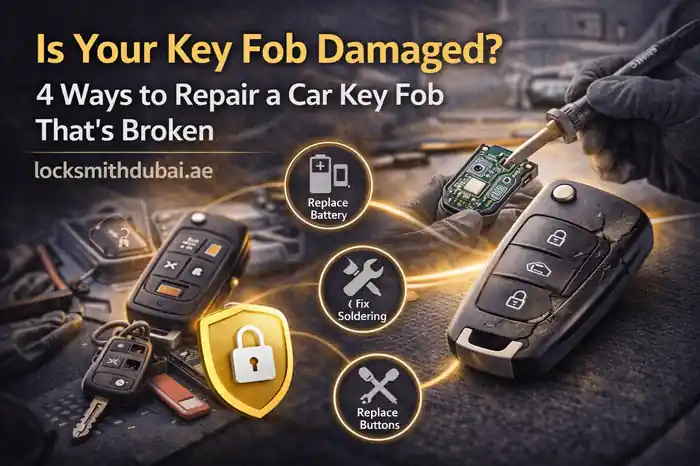 Is Your Key Fob Damaged? 4 Ways to Repair a Car Key Fob That’s Broken