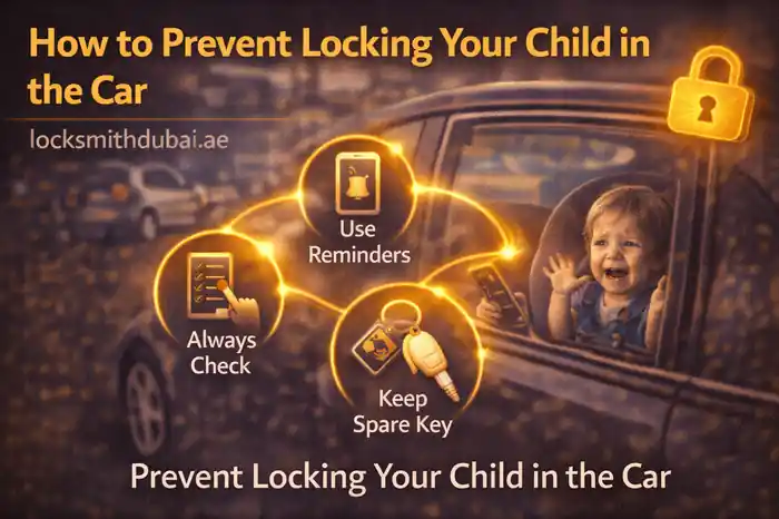 How to prevent locking your child in the car: Expert Advice by Locksmith Dubai