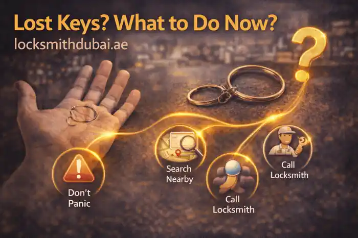 Lost keys? What to do now?