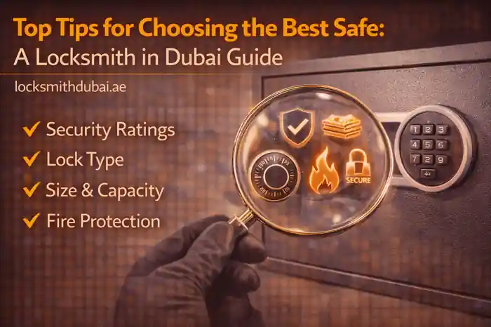 Top Tips for Choosing the Best Safe: A Locksmith in Dubai Guide