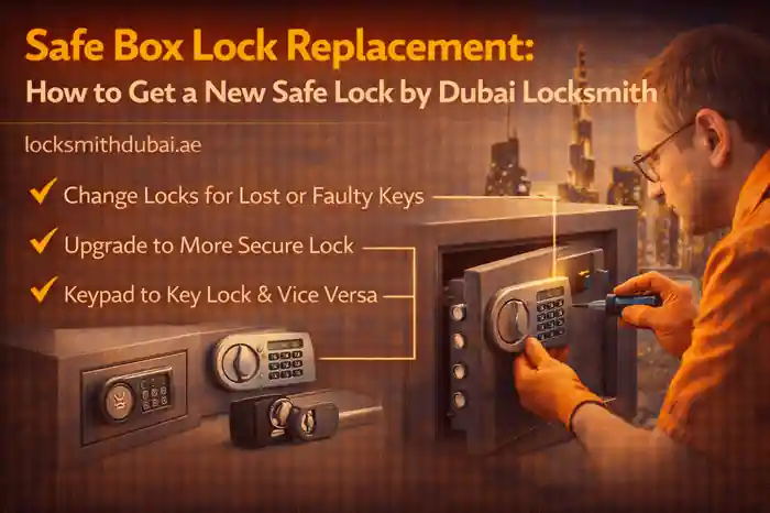 Safe Box Lock Replacement: How to Get a New Safe Lock by Dubai Locksmith