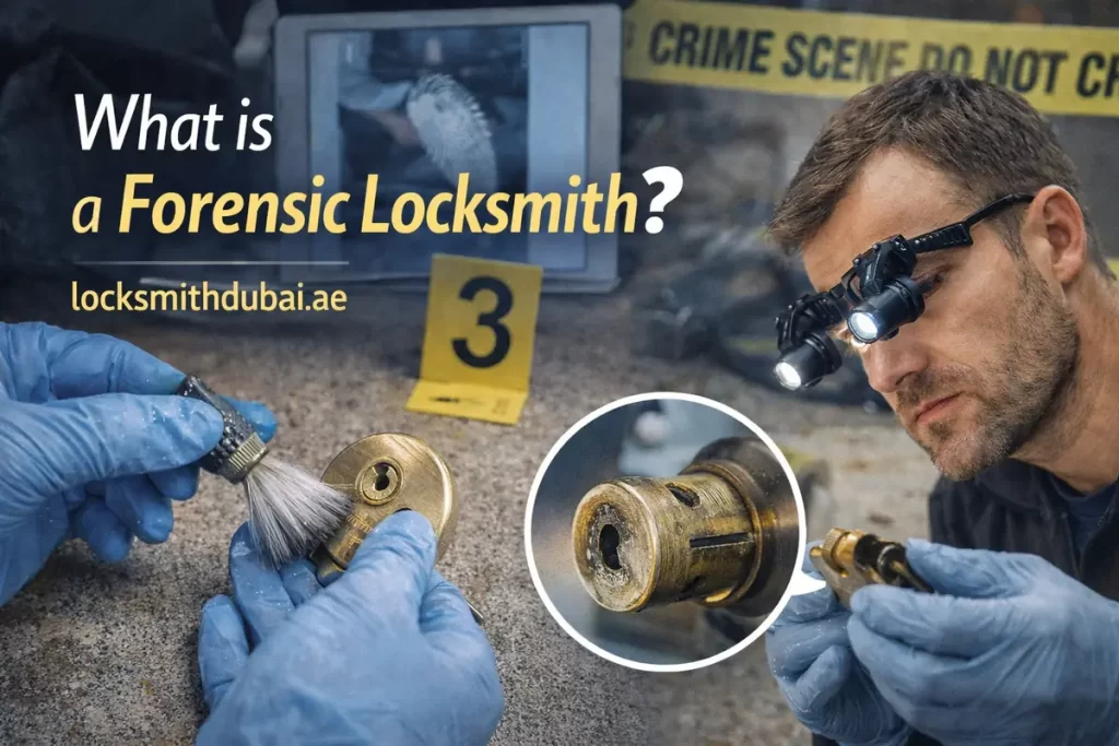 What is a Forensic Locksmith in Dubai